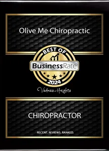 Chiropractic Vadnais Heights MN Best Of Business Rate 2024 Award